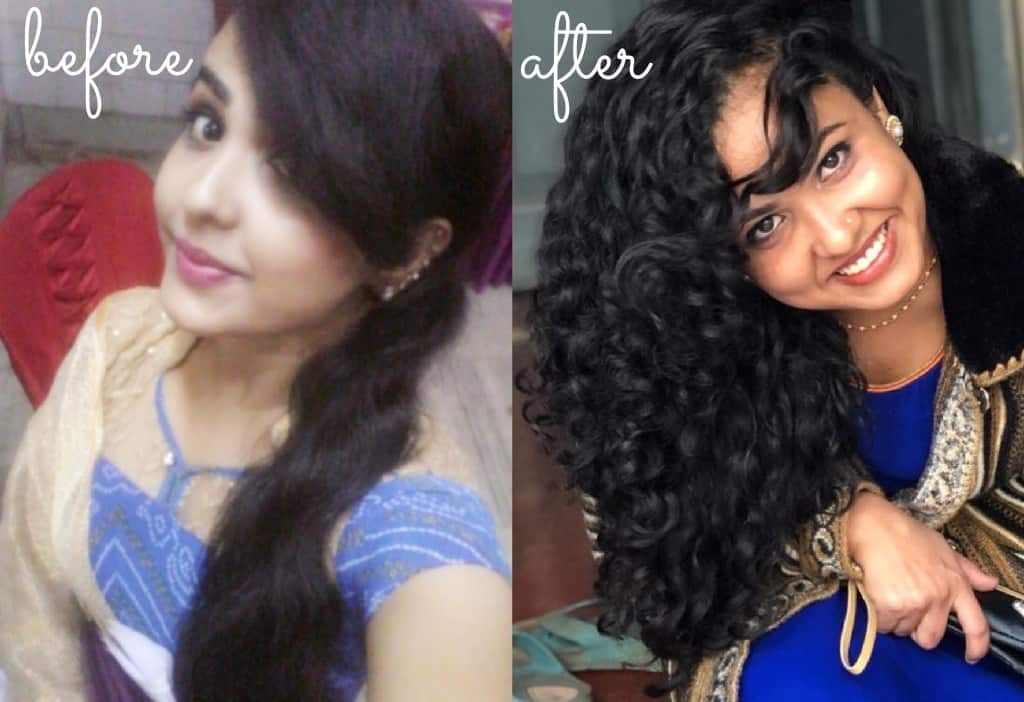 curly hair india