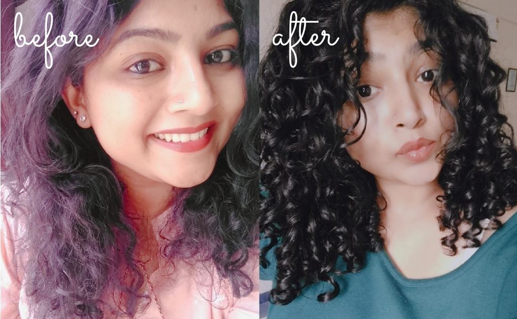 curly hair india