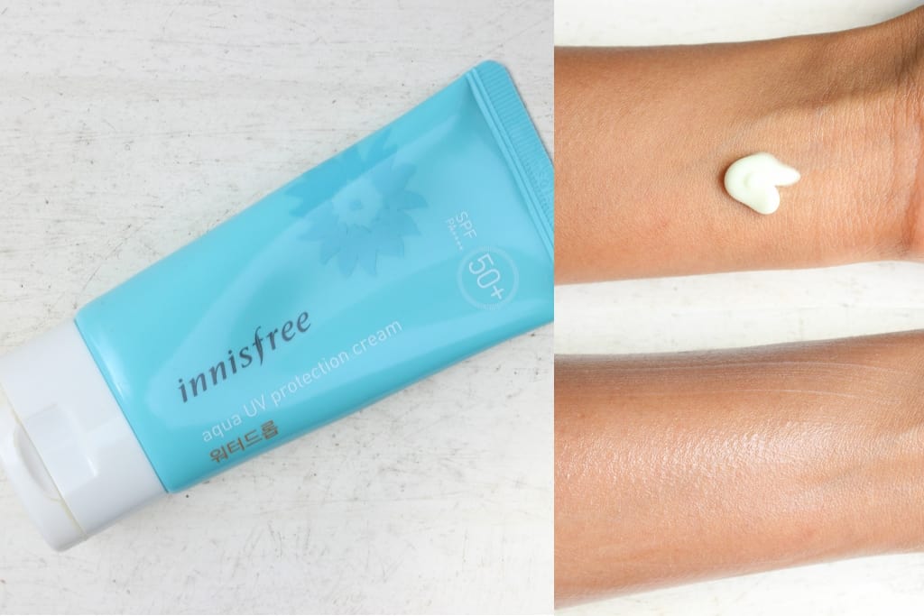 innisfree water drop sunscreen review